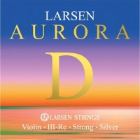 Photos - Strings Larsen Aurora Violin D String Silver Wound 4/4 Size Heavy 