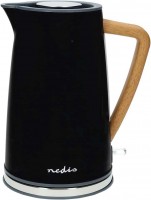 Photos - Electric Kettle Nedis KAWK510EBK black