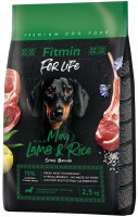 Photos - Dog Food Fitmin For Life Mini Lamb/Rice 