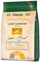 Photos - Dog Food Fitmin Nutritional Programme Light/Senior Mini Lamb/Beef 2.5 kg 