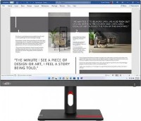 Photos - Monitor Lenovo ThinkVision S22i-30 21.5 "  graphite