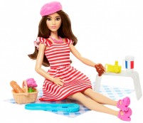 Doll Barbie Pink Passport HWH99 