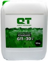 Photos - Antifreeze \ Coolant QT-Oil Antifreeze Standard G11 -30 Green 10 L