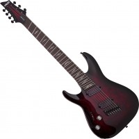 Photos - Guitar Schecter Omen Elite-7 Multiscale LH 