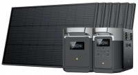 Photos - Portable Power Station EcoFlow DELTA Max 2000 + Max Smart Extra Battery + 6RIGIDSP100W 