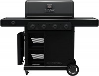 BBQ / Smoker Char-Broil Pro Series 4-Burner Gas Grill and Griddle with Side Burner 