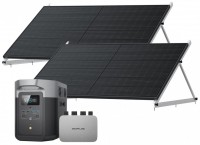 Photos - Portable Power Station EcoFlow DELTA Max 2000 + Microinverter 800W + 2RIGIDSP400W + Hook Kit 