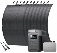 Photos - Portable Power Station EcoFlow DELTA 2 + Microinverter 800W + 8FLEXSP100W 