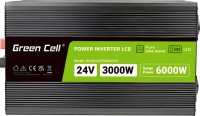 Photos - Car Inverter Green Cell Power Inverter LCD 24V to 3000W/6000W Pure Sine 