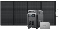 Photos - Portable Power Station EcoFlow DELTA Pro + Microinverter 800W + 3SP400W 