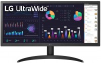 Photos - Monitor LG UltraWide 34WQ500 25.7 "  black
