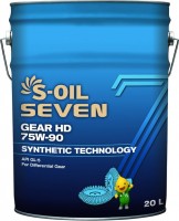 Photos - Gear Oil S-Oil Seven Gear HD 75W-90 20 L