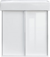 Photos - Washbasin cabinet Devit Quadra 55 083055W 