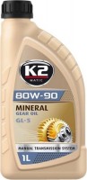 Photos - Gear Oil K2 Matic 80W-90 GL-4/GL-5 1L 1 L