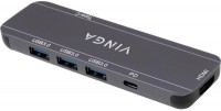 Photos - Card Reader / USB Hub Vinga VHYC6FC 