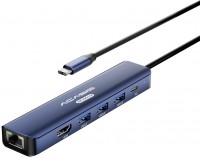 Photos - Card Reader / USB Hub Acasis DS-7HN6 