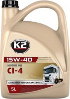 Photos - Engine Oil K2 Motor Oil 15W-40 CI-4 5 L