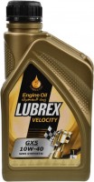 Photos - Engine Oil Lubrex Velocity GX5 10W-40 1 L