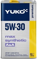 Photos - Engine Oil YUKO Max Synthetic A&A 5W-30 4 L