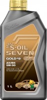 Photos - Engine Oil S-Oil Seven Gold #9 A5/B5 5W-40 1 L