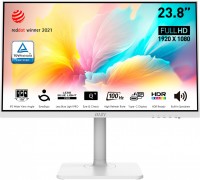 Photos - Monitor MSI Modern MD2412PW white