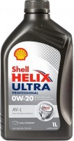 Photos - Engine Oil Shell Helix Ultra Professional AV-L 0W-20 1L 1 L