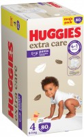 Photos - Nappies Huggies Extra Care Pants 4 / 80 pcs 
