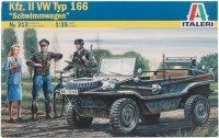 Photos - Model Building Kit ITALERI Kfz. II VW Typ 166 Schwimmwagen (1:35) 