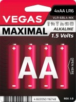 Photos - Battery Vegas Maximal 4xAA 