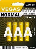 Photos - Battery Vegas Normal 4xAAA 