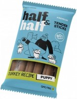 Photos - Dog Food Half&Half Puppy Meat Sticks Turkey 100 g