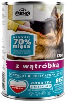 Photos - Dog Food Frendi Adult All Breeds Liver Canned 1.25 kg 1