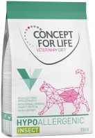 Photos - Cat Food Concept for Life Veterinary Diet Hypoallergenic Insect  350 g