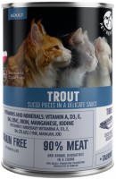 Photos - Cat Food Pet Republic Adult Trout Canned 400 g 