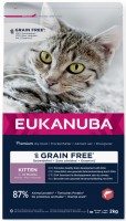 Photos - Cat Food Eukanuba Kitten Grain Free Salmon 10 kg 