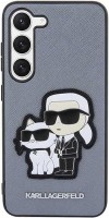 Photos - Case Karl Lagerfeld Saffiano Karl & Choupette for Galaxy S23 Plus 