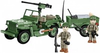 Construction Toy COBI Willys MB and Trailer 2297 