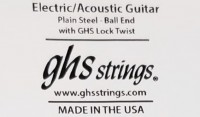Photos - Strings GHS Plain Steel Ball End Single Guitar String .008 