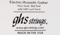 Photos - Strings GHS Plain Steel Ball End Single Guitar String .010