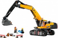 Photos - Construction Toy Lego Yellow Construction Excavator 60420 