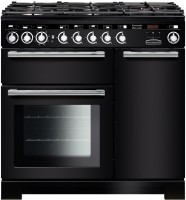 Photos - Cooker Rangemaster EDL90DFFBL/C black