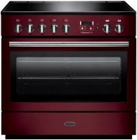 Photos - Cooker Rangemaster PROP90FXEICY/C burgundy