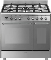 Photos - Cooker Smeg CG92X9 stainless steel