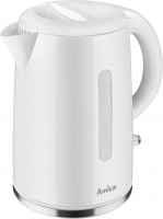 Photos - Electric Kettle Amica KF 1001 white