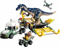 Construction Toy Lego Dinosaur Missions Allosaurus Transport Truck 76966 