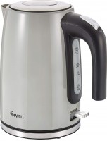 Photos - Electric Kettle SWAN Townhouse SK14015GRN silver