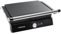 Photos - Electric Grill HOLMER HCG-221 black