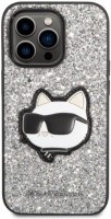 Photos - Case Karl Lagerfeld Glitter Choupette Patch for iPhone 14 Pro Max 