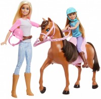 Photos - Doll Barbie Dolls And Horse GXD65 