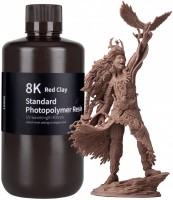 Photos - 3D Printing Material Elegoo Standard Resin 8K Red Clay 1kg 1 kg  brown